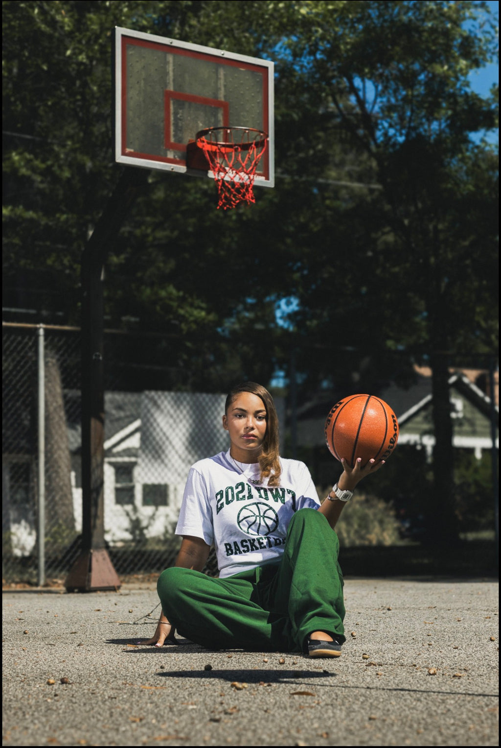 2021 DWT Basketball T-Shirt (White)