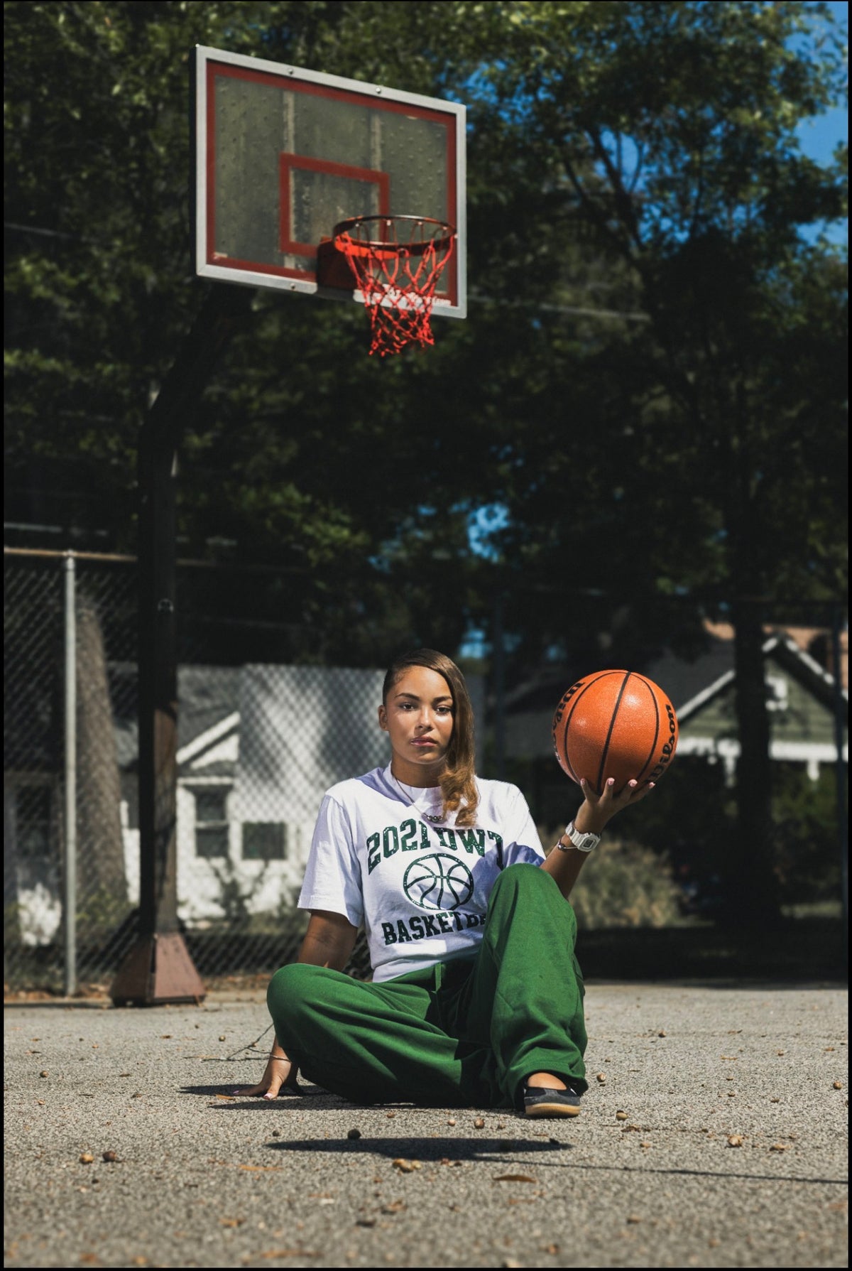 2021 DWT Basketball T-Shirt (White)