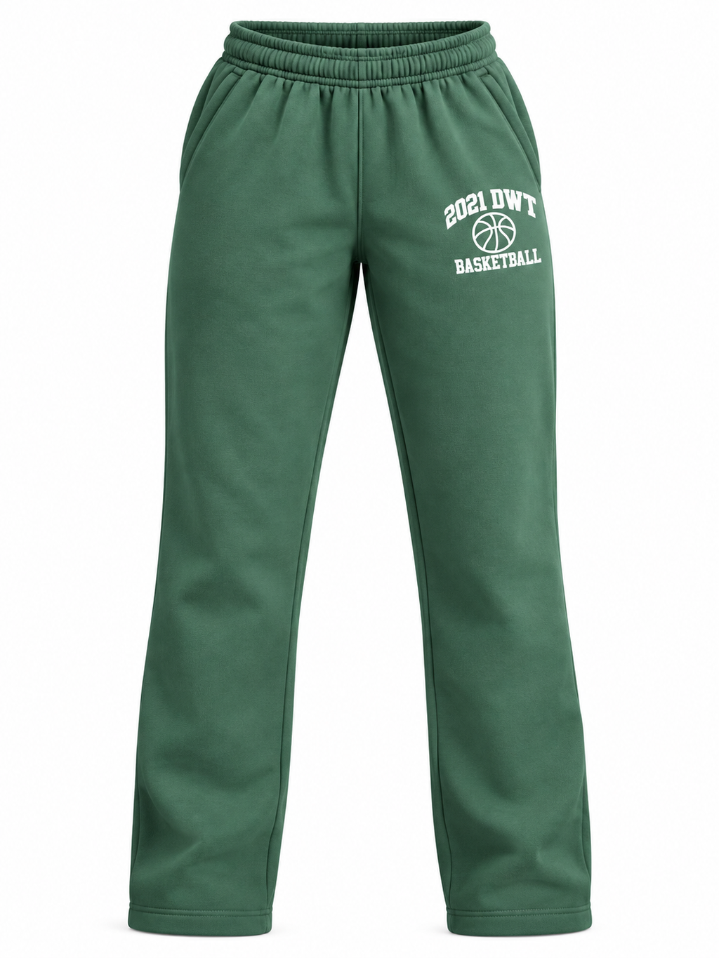2021 DWT Basketball Sweatpants Forest Green