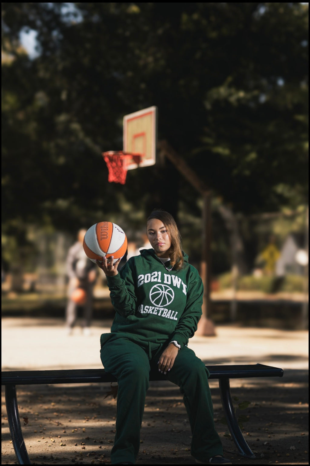 2021 DWT Basketball Hoodie      (Forest Green)