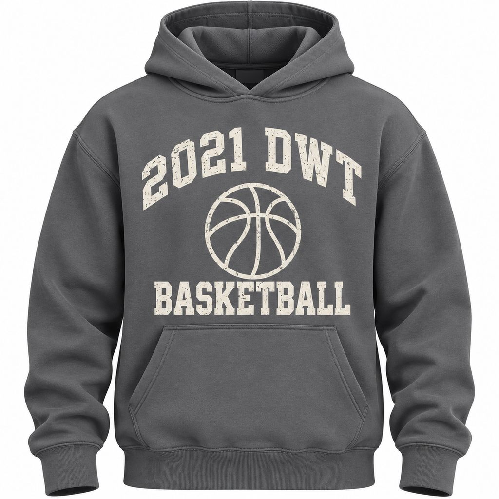 2021 DWT Basketball Hoodie     (Shadow Grey)