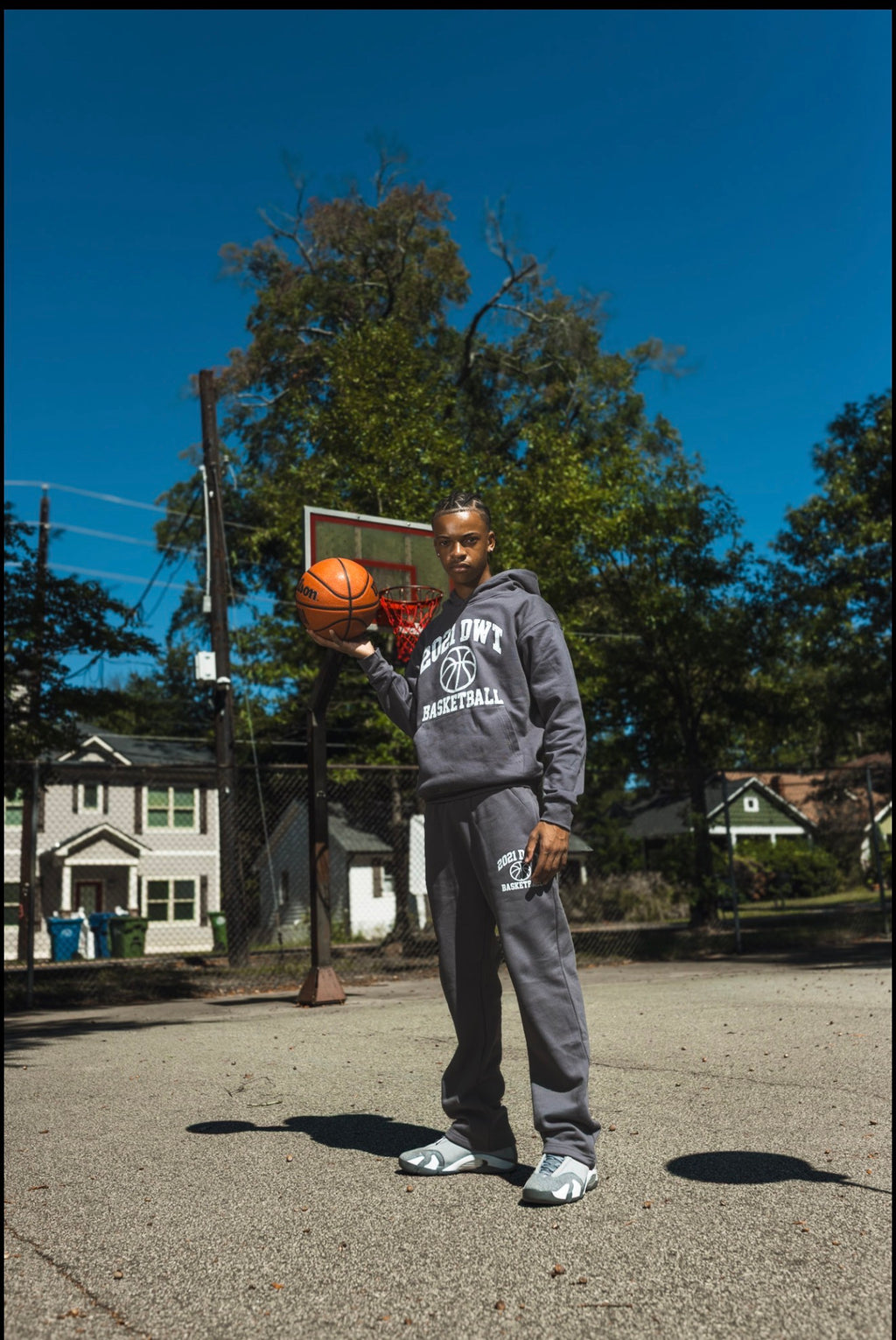 2021 DWT Basketball Sweatpants Shadow Grey