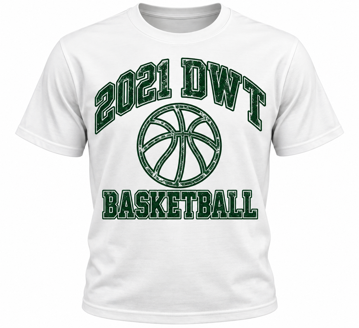 2021 DWT Basketball T-Shirt (White)