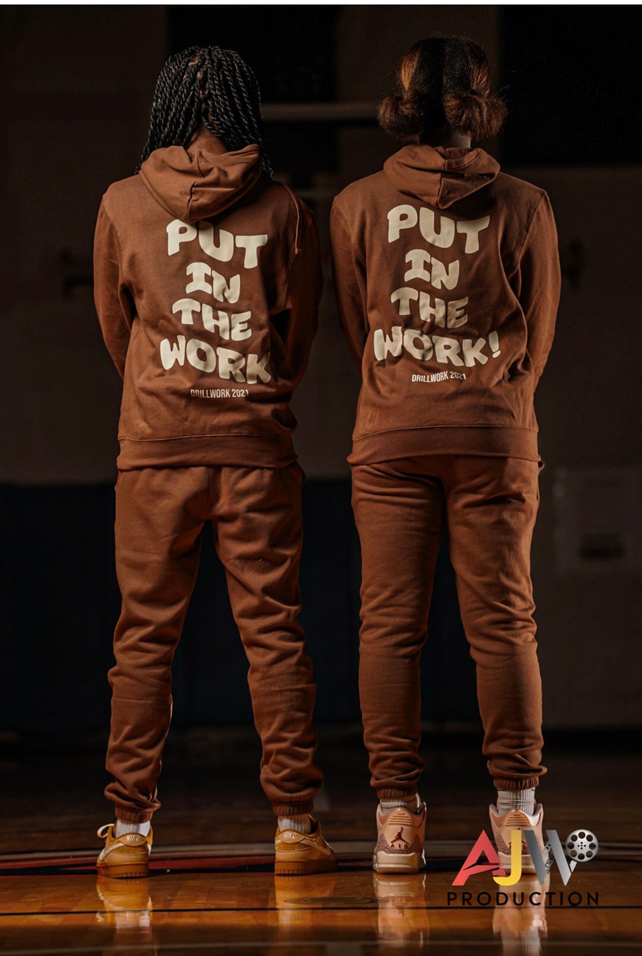 DWT “Put In The Work” Cocoa Core Collection  (Hoodie)